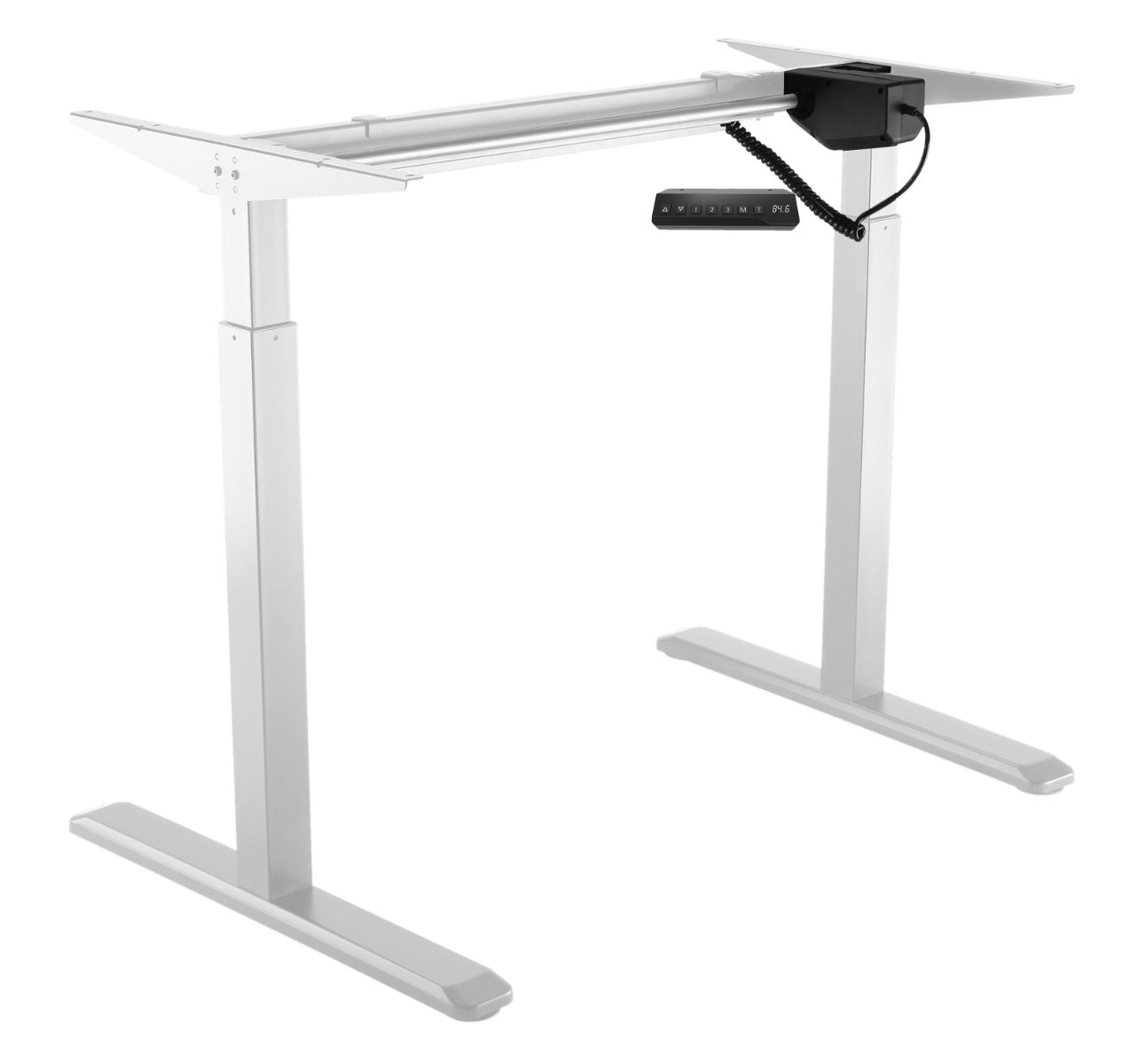 Order Office Furniture Single Motor Electric Desk Frame Only - Black or White Option - OOF01